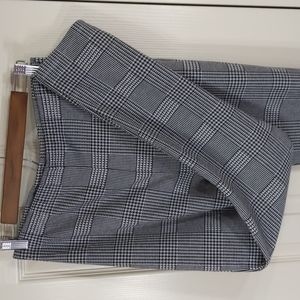 Forever 21 Black White Patterned Leggings Size XL